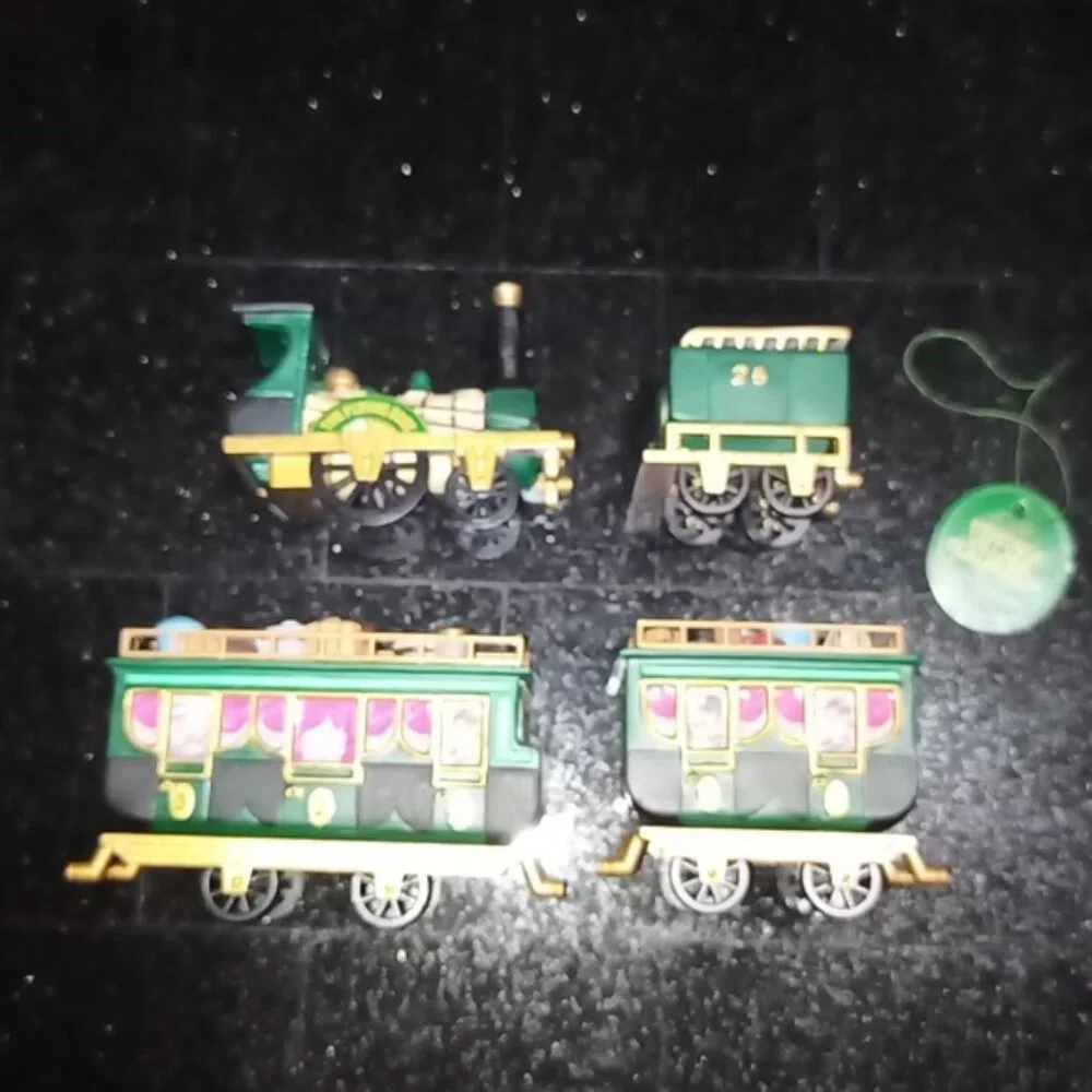 Vintage Dept 56 Heritage Dickens Christmas Village THE FLYING SCOT TRAIN…
